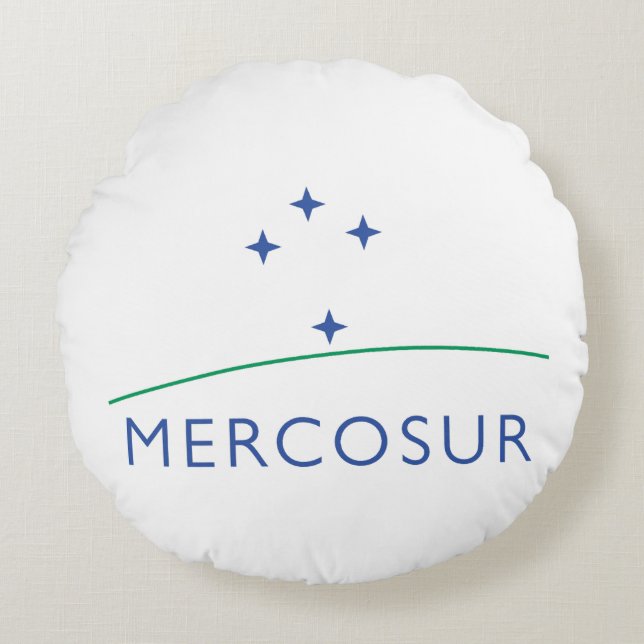 Cojín Redondo Mercosur (Anverso)
