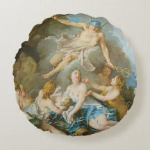 Mercurio confiando el bebé Baccus a las ninfas