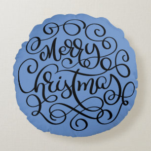 COJÍN REDONDO MERRY CHRISTMAS