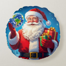 Cojín Redondo „Merry Christmas“1