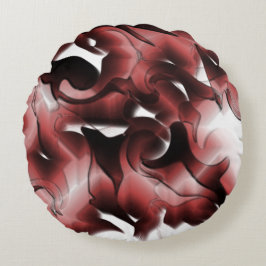 Cojín Redondo Mezcla de niebla parda y esculpida