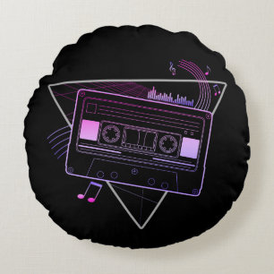 Cojín Redondo Mezcla retro