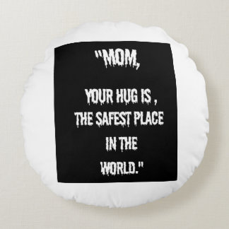 Cojín Redondo Mi mamá es la mejor