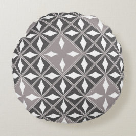 Cojín Redondo Mina plateada