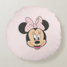 Minnie Round Pillow