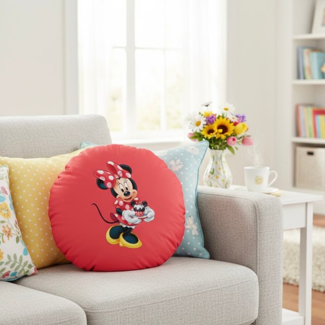 Cojín Redondo Minnie Round Pillow (Subido por el creador)