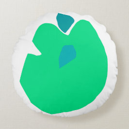 Cojín Redondo Mint Petal Round Pillow