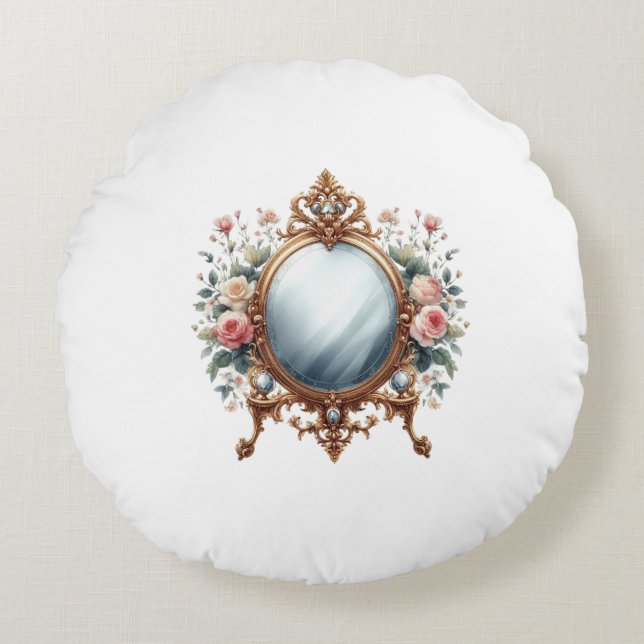 Cojín Redondo mirror round cushion (Anverso)
