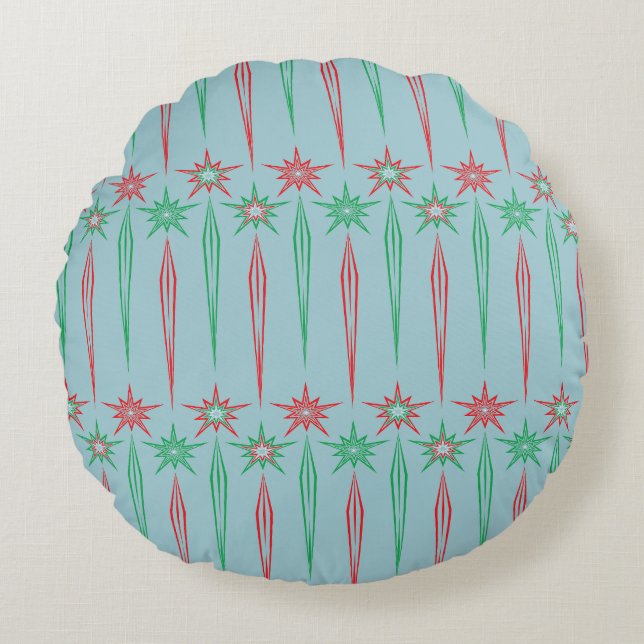 Cojín Redondo Mod Mod Icicles Round Pillow (Anverso)