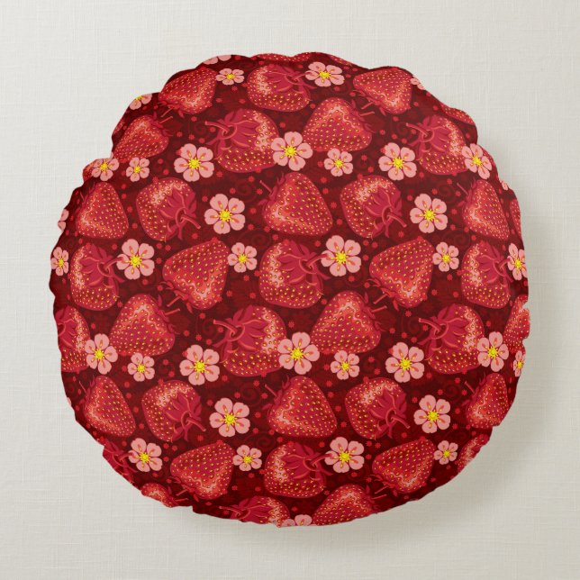 Cojín Redondo Modelo 2 2 de la fresa (Anverso)