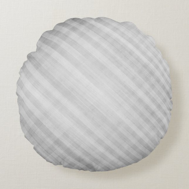 Cojín Redondo modelo de rejilla abstracto (Anverso)