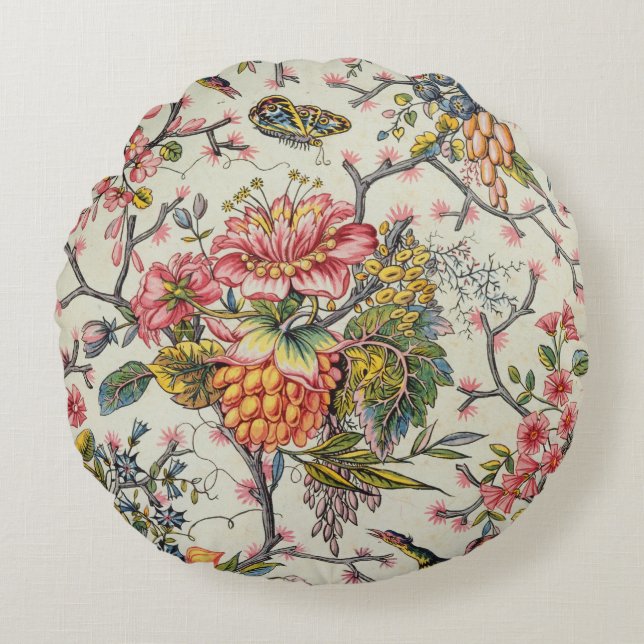 Cojín Redondo Modelo indio (Anverso)