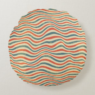 Cojín Redondo Modelo rayado