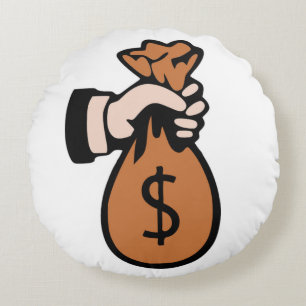 COJÍN REDONDO MONEYBAGS