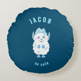 Cojín Redondo Monstruo dulce