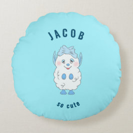 Cojín Redondo Monstruo dulce