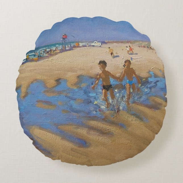 Cojín Redondo Montalivet France (Anverso)