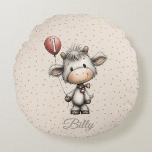 Cojín Redondo Moo Magic: ¡Edición del primer año!