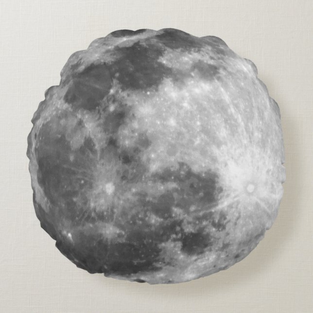 Cojín Redondo Moody Full Moon (Anverso)