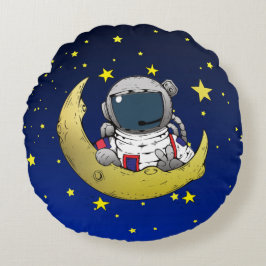 Cojín Redondo Moon Adventure Round Pillow
