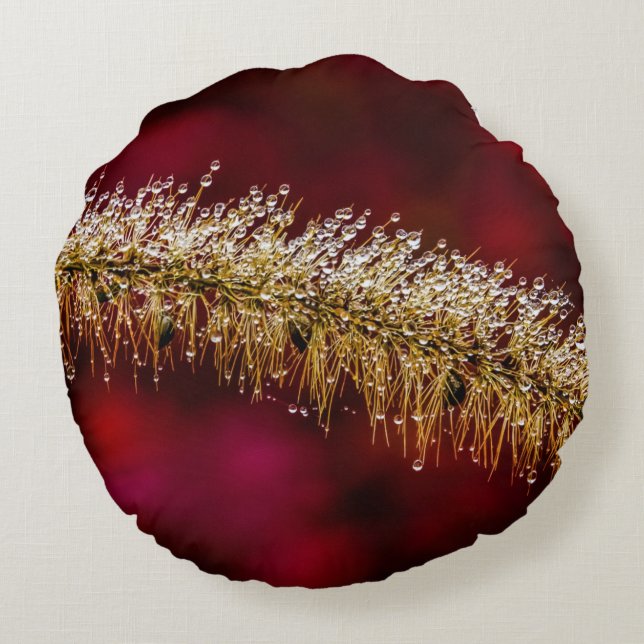 Cojín Redondo Morning Dew (Reverso)