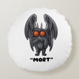 Cojín Redondo Mothman Mort
