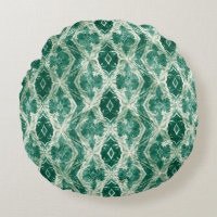 Motif Árabe Arte Pared - Patrón Ornamental Verde P