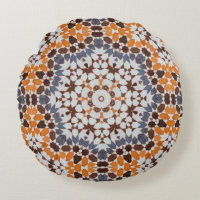 Motivo de mosaico marroquí alrededor de la almohad