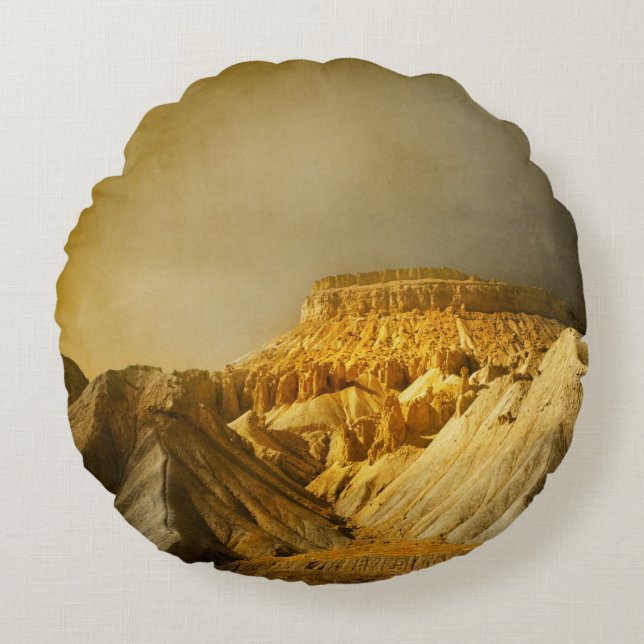 Cojín Redondo Mt. Garfield (Anverso)