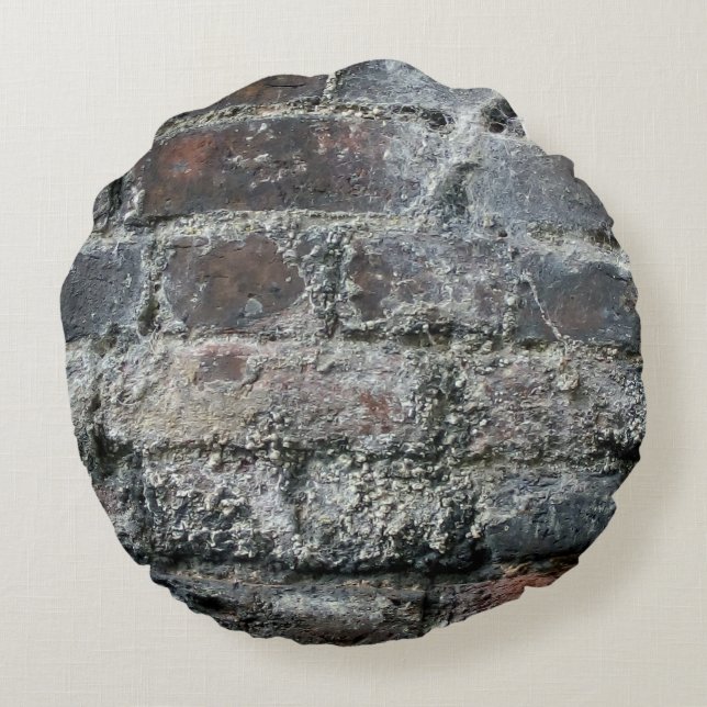 Cojín Redondo Muro de ladrillo (Reverso)