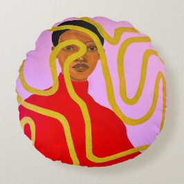 Cojín Redondo Musa #1
