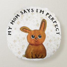 Cojín Redondo My Monthly Hapiness magic rabbit