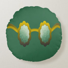 Cojín Redondo My Polarized Glasses are Ready