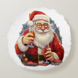 Cojín Redondo Navidad