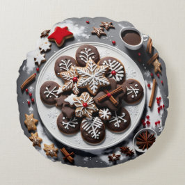 Cojín Redondo Navidad 1 - 001