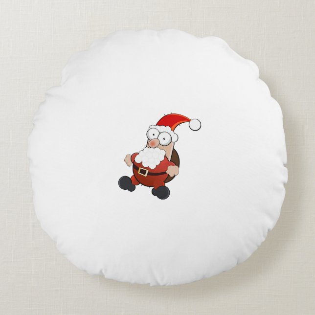 Cojín Redondo Navidades almohada! (Anverso)