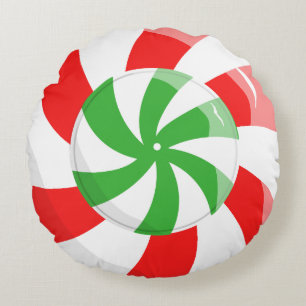 Cojín Redondo Navidades Candy Round Pillow