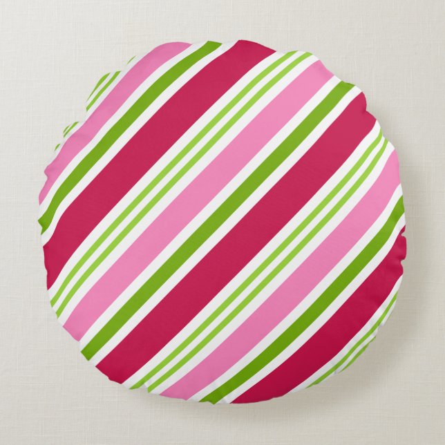Cojín Redondo Navidades Candy Round Pillow (Anverso)