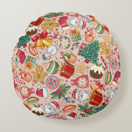 Cojín Redondo Navidades Cushion