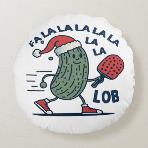 Cojín Redondo Navidades de baloncesto