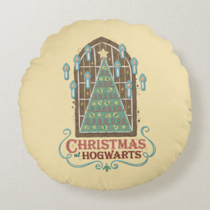 Cojín Redondo Navidades de HOGWARTS™ Cookie Graphic