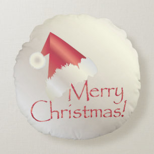 Cojín Redondo Navidades de oro blanco