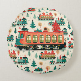 Cojín Redondo Navidades de Viñedos
