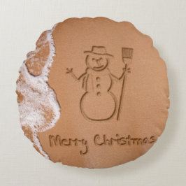 Cojín Redondo Navidades en verano