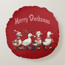 Cojín Redondo Navidades Merry Ducksmas Round Pillow
