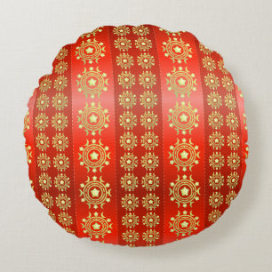 Cojín Redondo Navidades Moon Star Pattern-65756