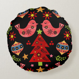 Cojín Redondo Navidades nórdicos Round Pillow