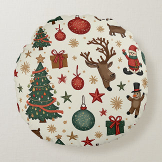 Cojín Redondo Navidades Pillow Cushion