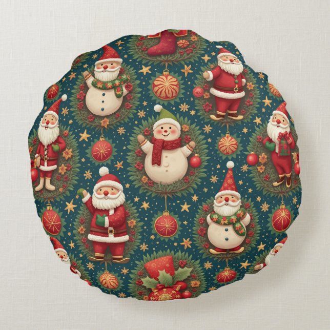 Cojín Redondo Navidades Pillow Cushion (Reverso)