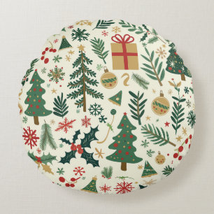 Cojín Redondo Navidades Pillow Round Cushion